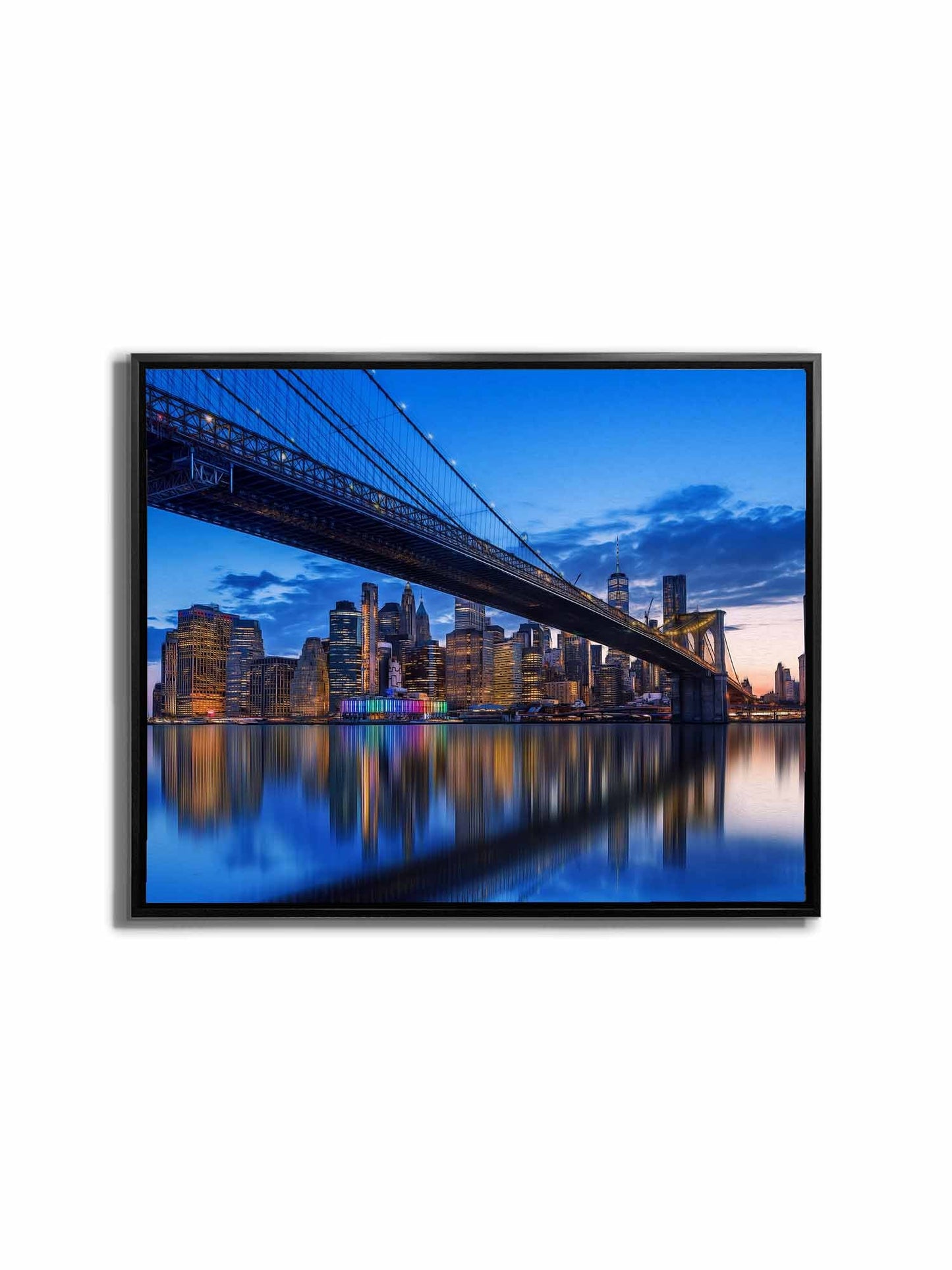 Décoration murale-Horizon stylisé du pont de New York-Impression sur toile