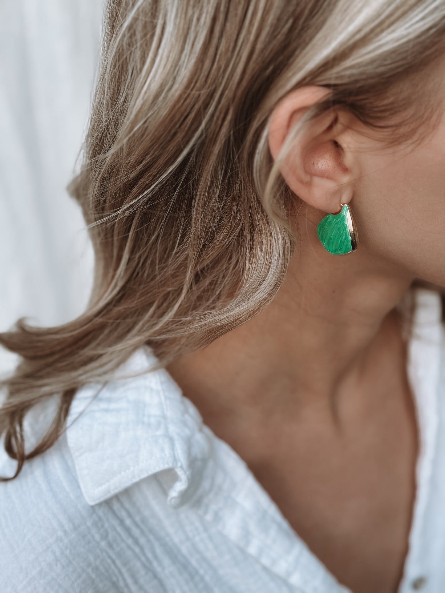Les boucles d'oreilles Parkside