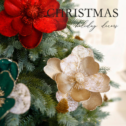 Christmas Flower Ornaments