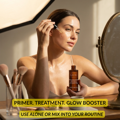 Canadian Grace Premium Mediterranean Squalane Oil | Pre-Makeup Ritual Oil for Smooth, Hydrated Skin