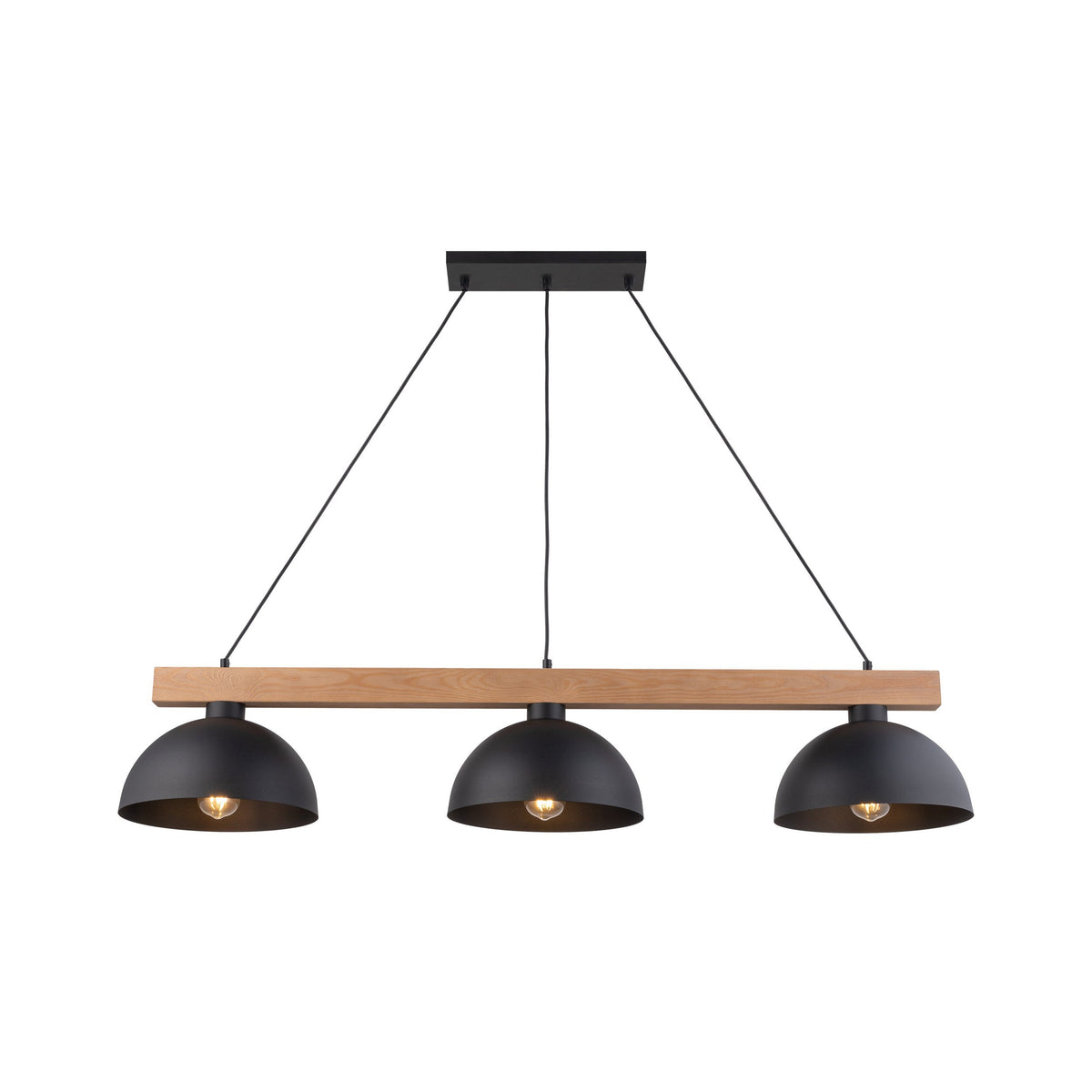 OSLO Scandinavian 3-Light Pendant Light for Dining Table & Kitchen Island