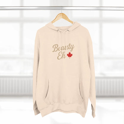 Chandail à capuchon Beauty Eh Canadian - Molleton à capuche Pride à la feuille d'érable - Vêtements de fête du Canada pour femmes - Molleton à capuchon doublé en polaire confortable
