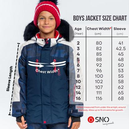 Combinaison de ski de luxe Luca – Veste et pantalon de ski