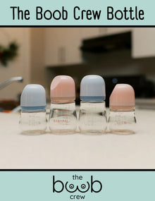 The Boob Crew Bottle - 160ml - Green Goose