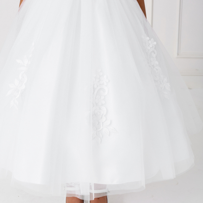 Robe de cérémonie fille Leila Lace