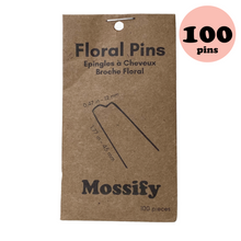 Épingles florales - Épingles de verdure - Épingles pour tuteur en mousse