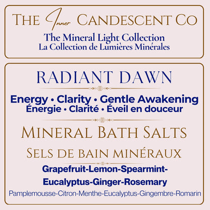 THE MINERAL LIGHT COLLECTION | LUXURY MINERAL BATH SOAK GIFT SET