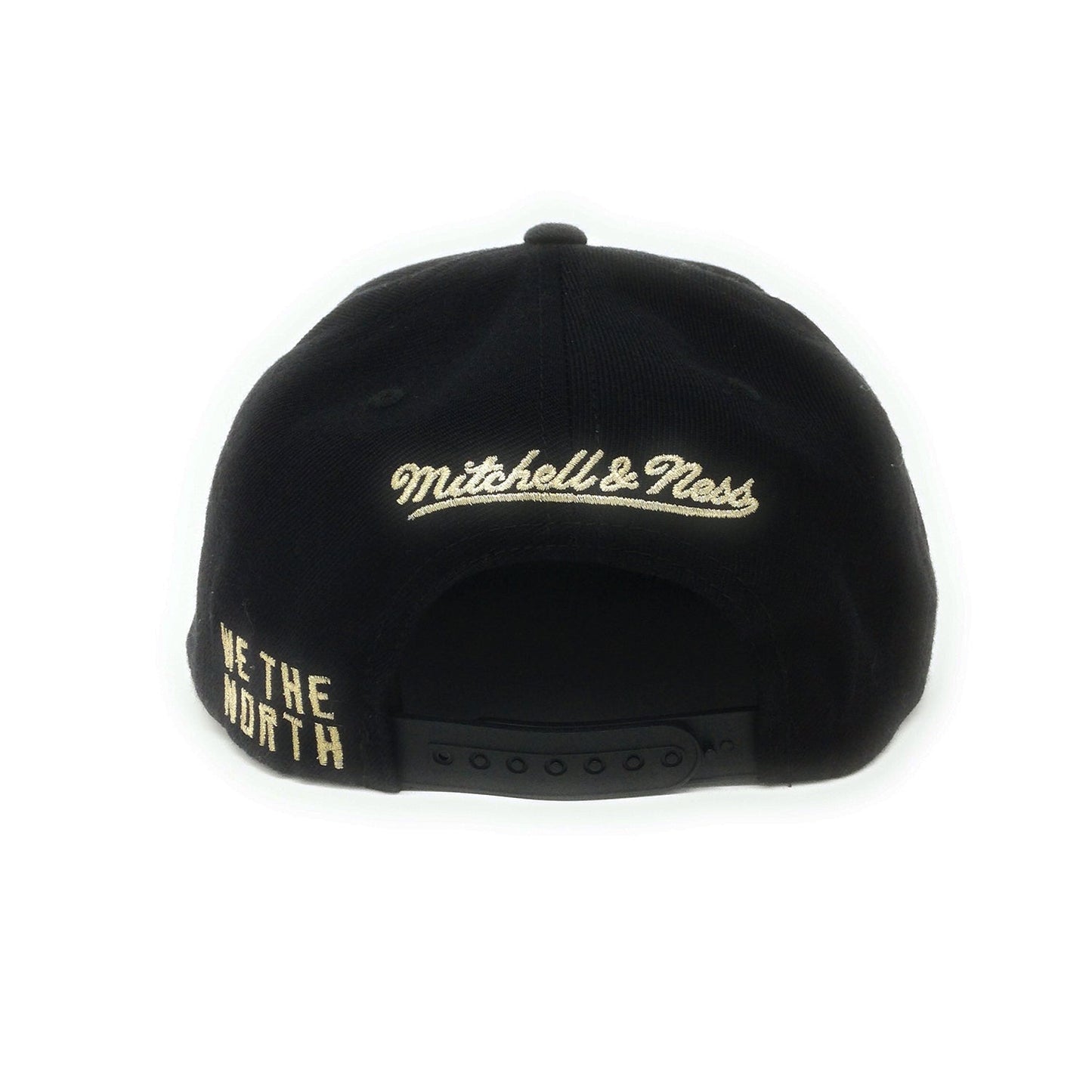 Casquette snapback noire et or Mitchell and Ness Toronto Raptors We The Champions - Champions 2019