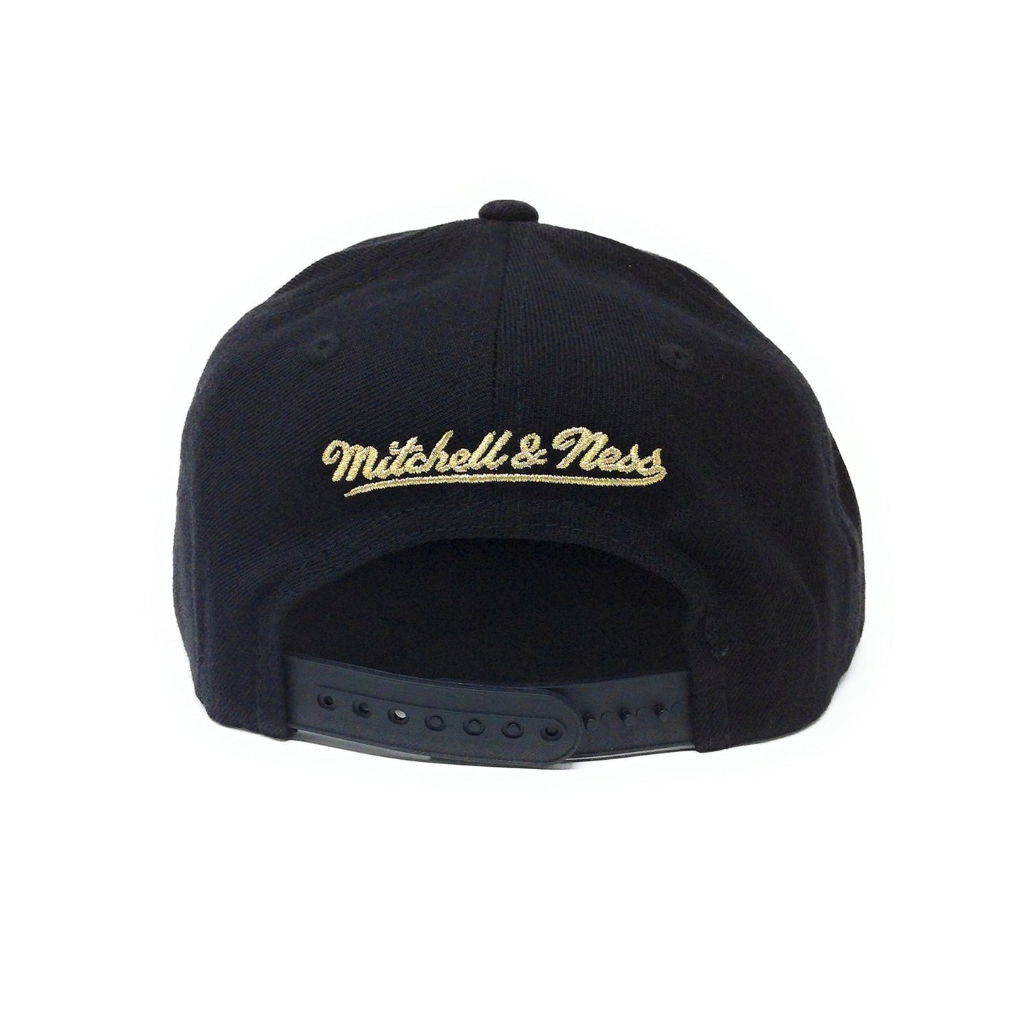 Casquette Snapback Mitchell & Ness Toronto Raptors Partial Claw Logo Rouge/Or/Noir