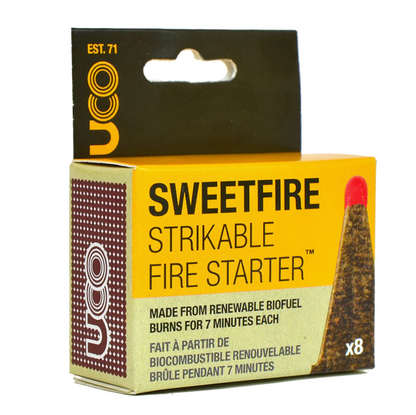 UCO Original Sweetfire Strikeable Fire Starter 8 Pack