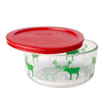 Plat de conservation Pyrex 4 tasses - Renne