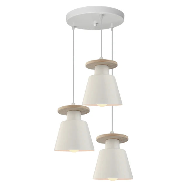 Plafonnier lustre LED moderne – Lampe suspendue rétro européenne en fer pour salle à manger, chambre et salon