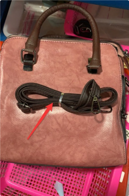 Vintage PU Leather Tassel Handbag for Women, Top-Handle Shoulder Bag