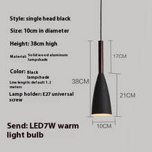 Lustre simple de style nordique moderne pour bar de restaurant