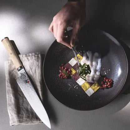 Couteau Miyabi Gyutoh 8 po – Bois de bouleau, série 5000 MCD