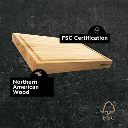 Classic Extra-Large Wood Reversible Cutting Board