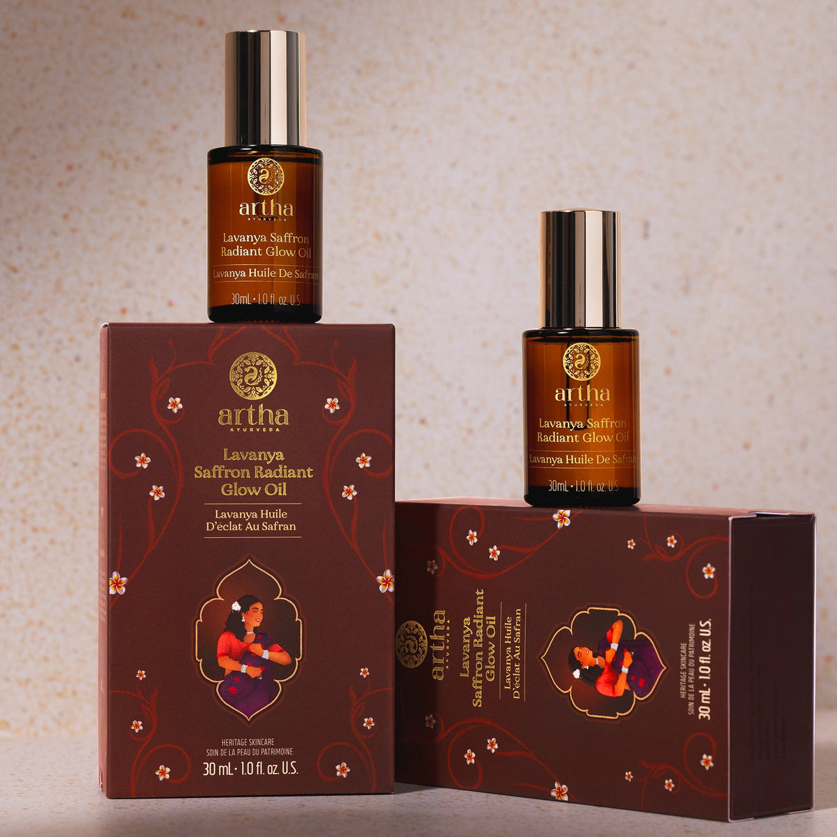 Lavanya Saffron Radiant Glow Oil (30 ml)