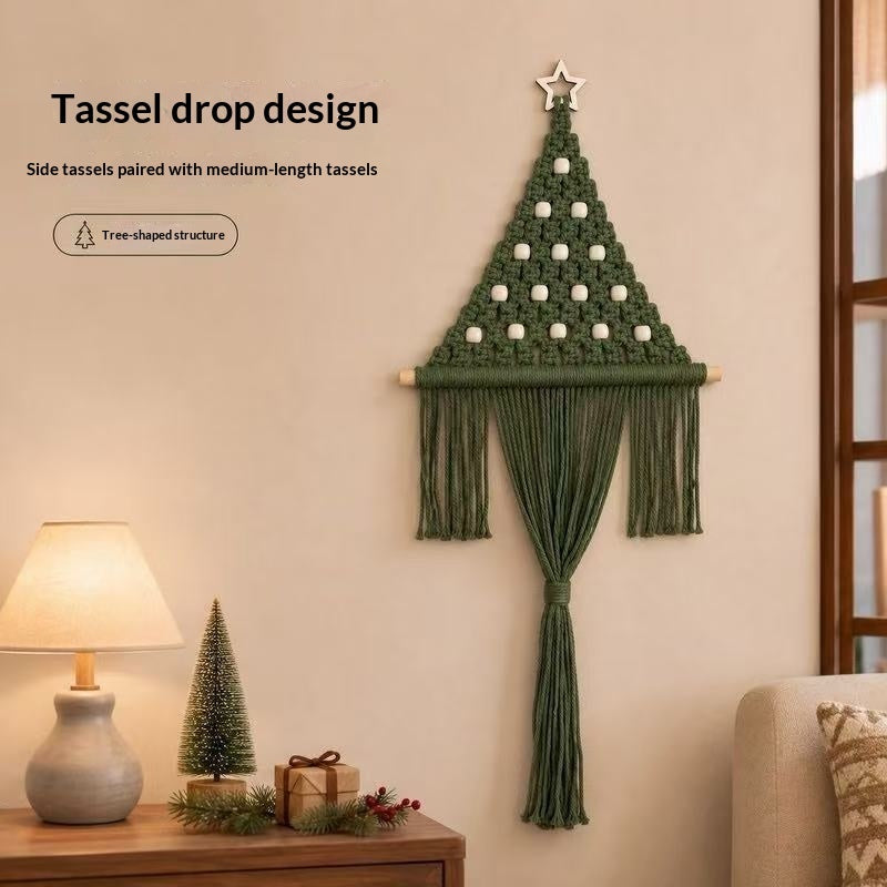 Christmas Hand-knitted Christmas Tree Ornament
