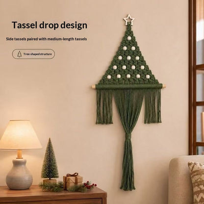 Christmas Hand-knitted Christmas Tree Ornament