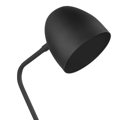 Lampe de table moderne et minimaliste SOHO noire pour chambre à coucher et table de chevet