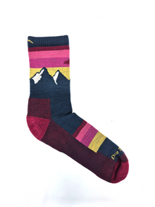 Chaussettes de randonnée légères pour femme Sunset Ledge Micro Crew de Darn Tough 5005