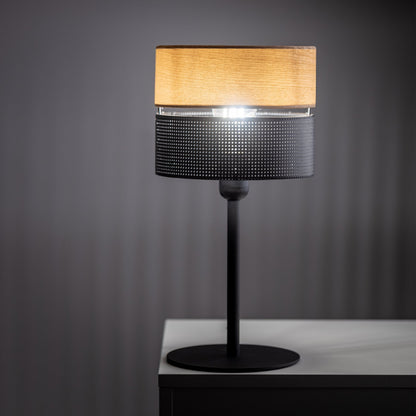 NICOL Scandinavian Table Lamp for Bedroom & Nightstand