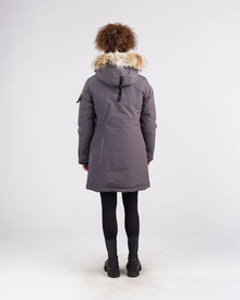 Parka en duvet Jaci pour femme Outdoor Survival Canada, -40 °C, gris anthracite, petit - EN EXPOSITION