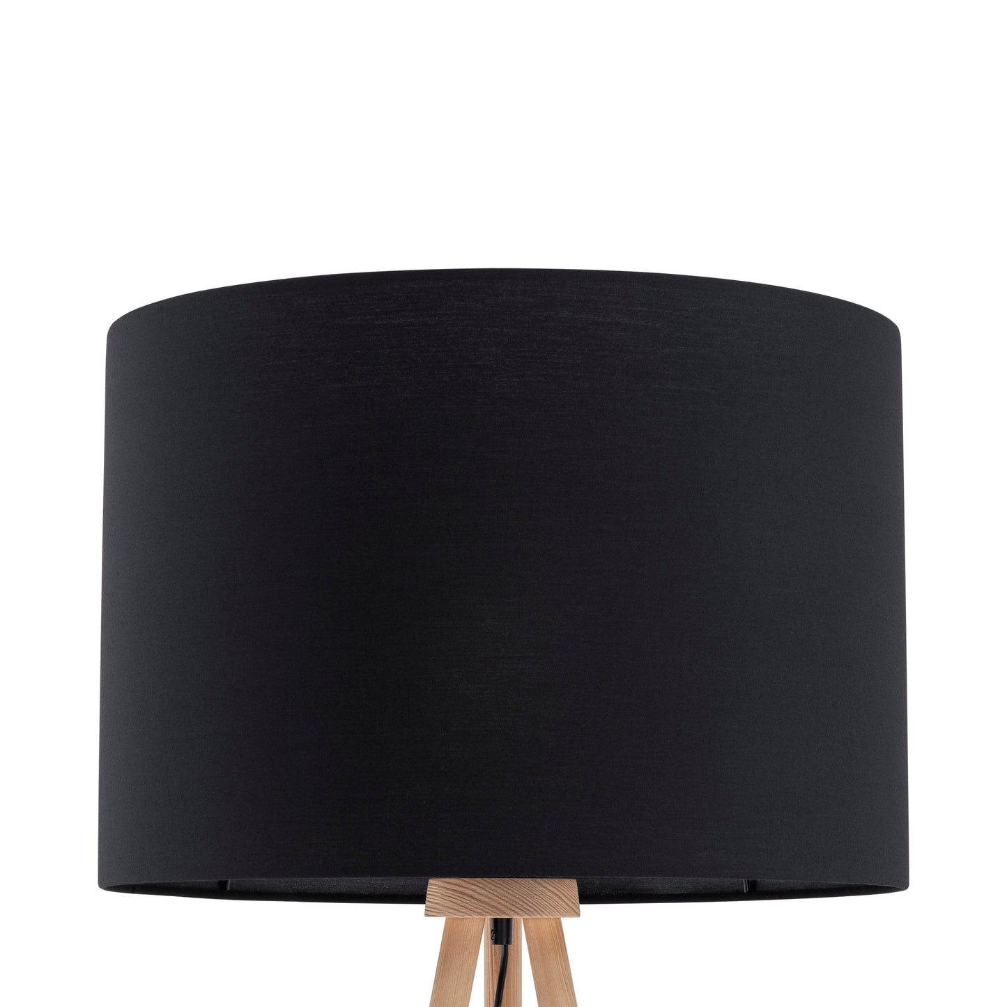 Lampadaire en bois et lin TOKYO pour salon et chambre