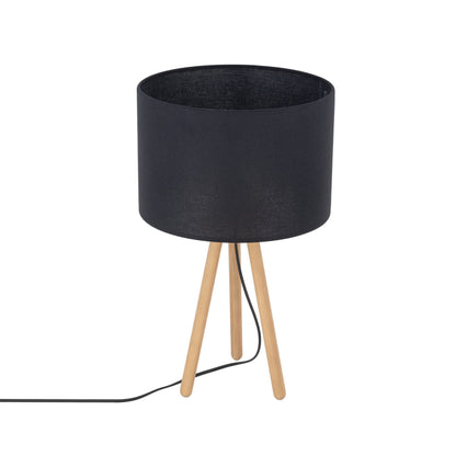 Lampe de chevet et de chambre Tokyo sur trépied en bois (Liquidation)