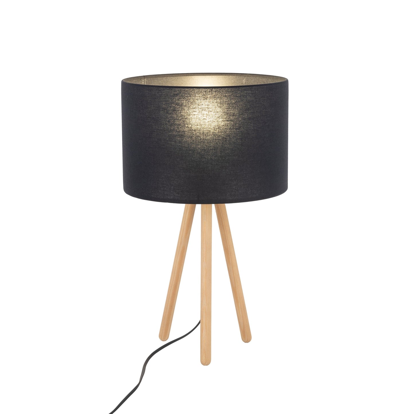 Lampe de chevet et de chambre Tokyo sur trépied en bois (Liquidation)