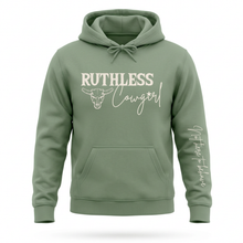 SWEAT À CAPUCHE RUTHLESS COWGIRL | Vert Poussière