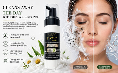 Enriched Face Foaming Cleanser with Chamomile & Witch Hazel