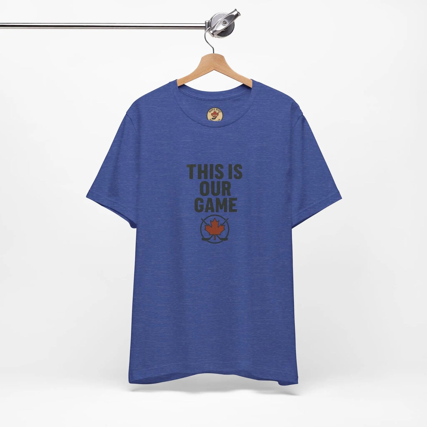 T-shirt de supporter de hockey Maple Stick – L'esprit des jours de match