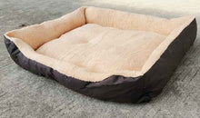 Tapis pour grand chien, niche en laine d'agneau et tissu Oxford, panier pour Labrador