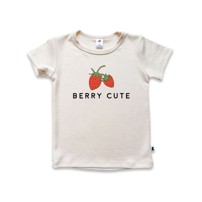 Baby/Kids Graphic Bamboo T-Shirt | "I Love Me" | Rose