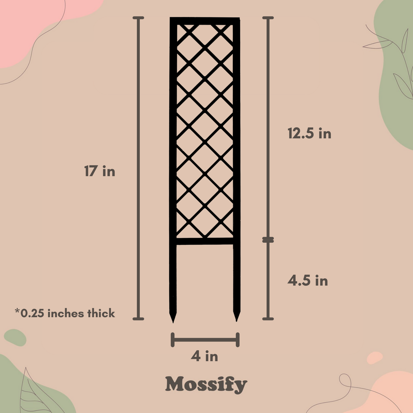 Treillis en bois à croisillons