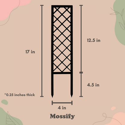 Treillis en bois à croisillons