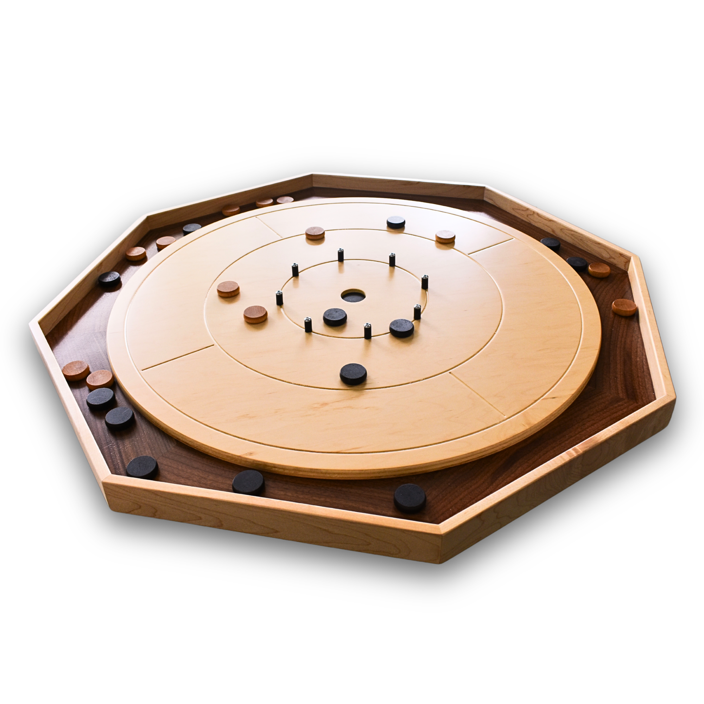 Le gendarme - Grand ensemble de jeu traditionnel de Crokinole