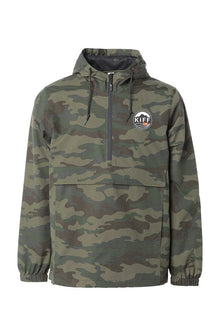 Veste anorak KiffLab TrailGuard motif camouflage forestier