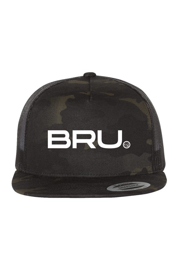 Casquette de camionneur KiffLab camouflage noir