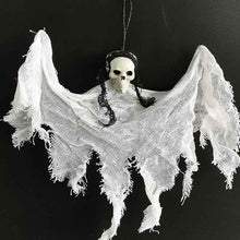 Creepy Hanging Skull Décor – Halloween Ghost Skeleton Decoration for Indoor & Outdoor Use