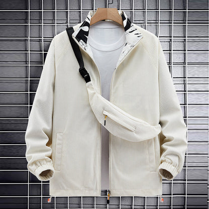 Veste en velours côtelé tendance pour garçon