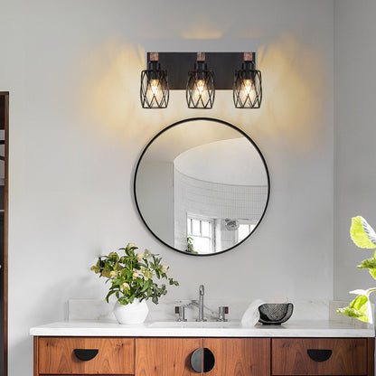 18-Inch Industrial Vintage 3-Light Wall Sconce (United States Delivery Only)