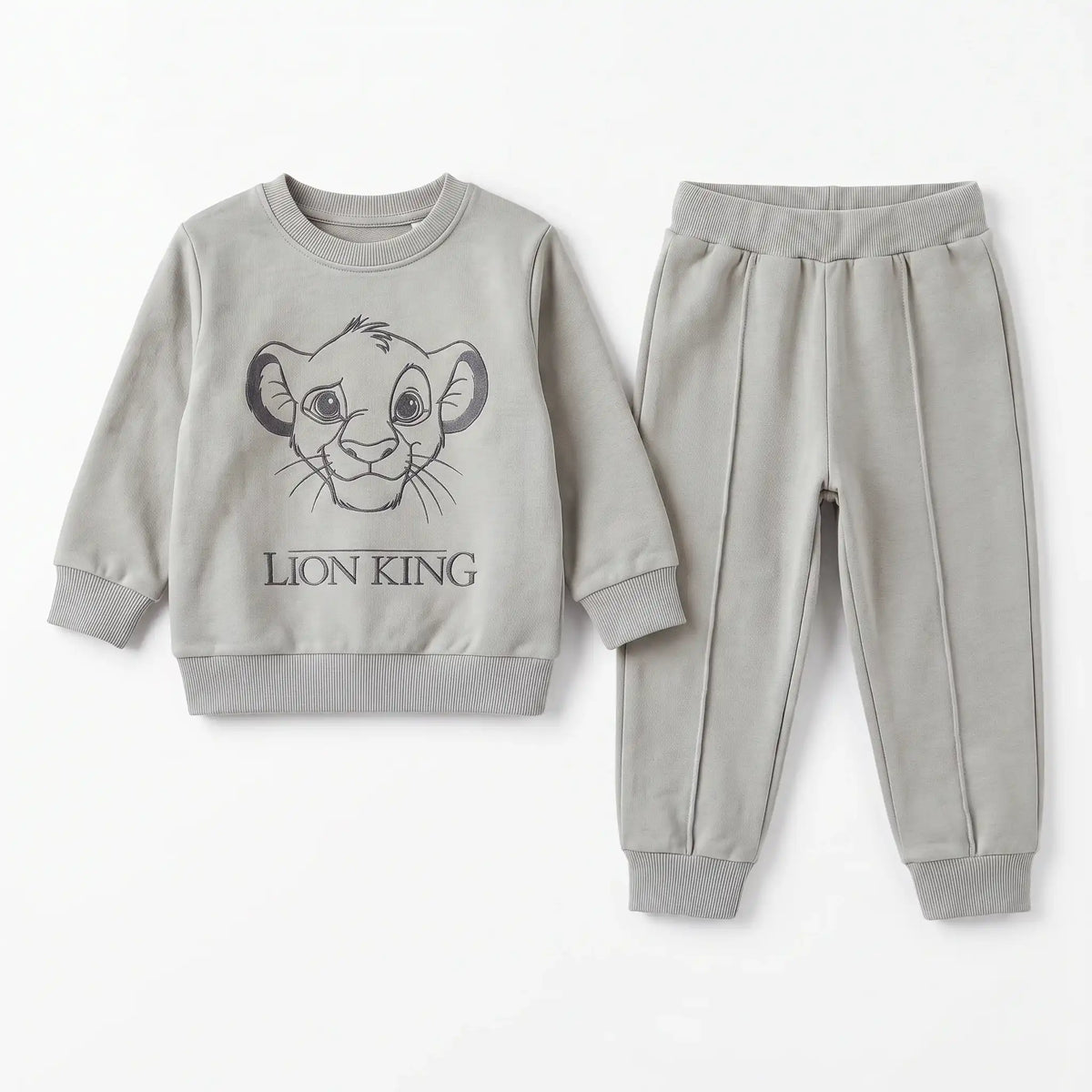 Baby Lion Cotton Joggers Set