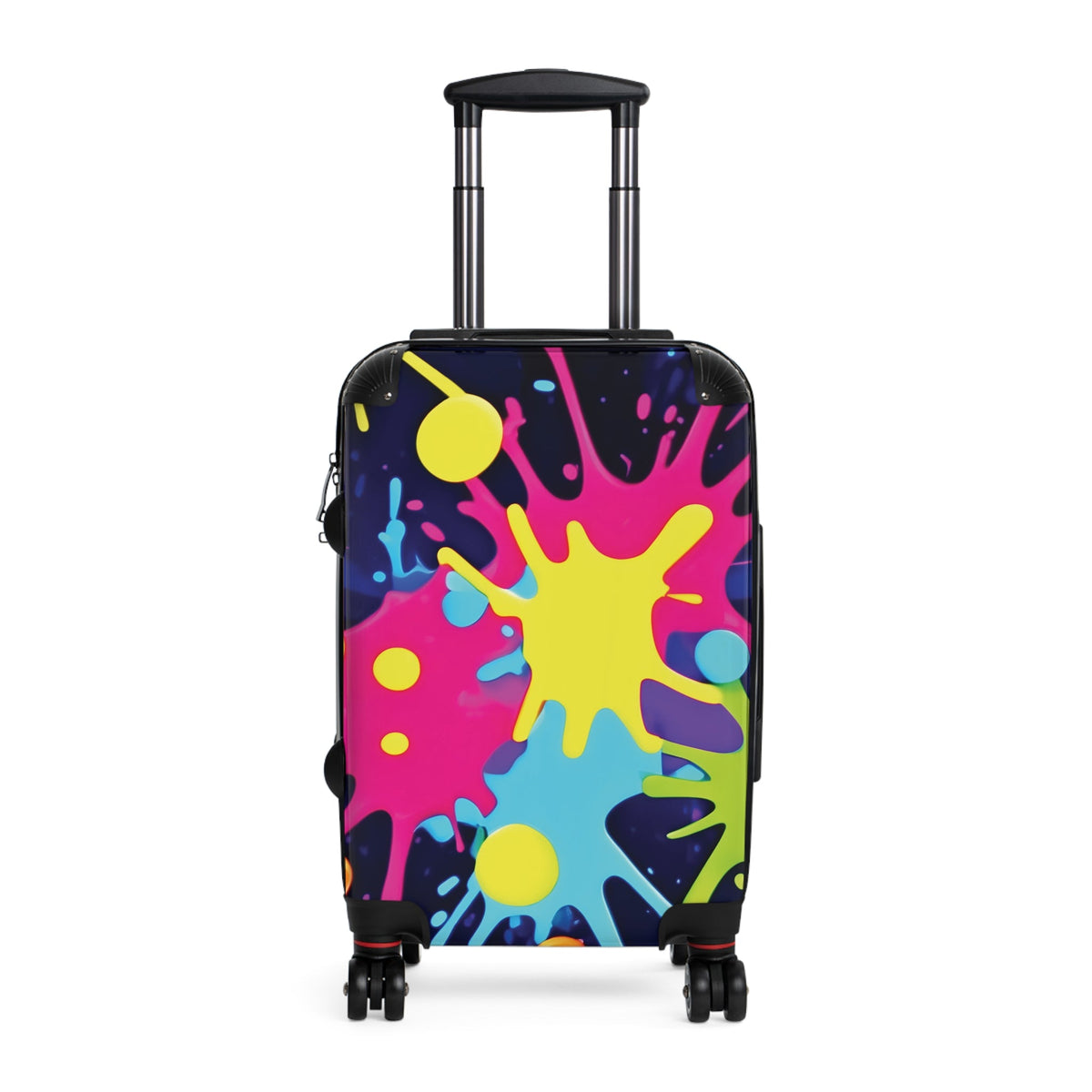 Valise Éclaboussures de Couleurs — Bagage Cabine Taches de Peinture Vives pour Voyageurs