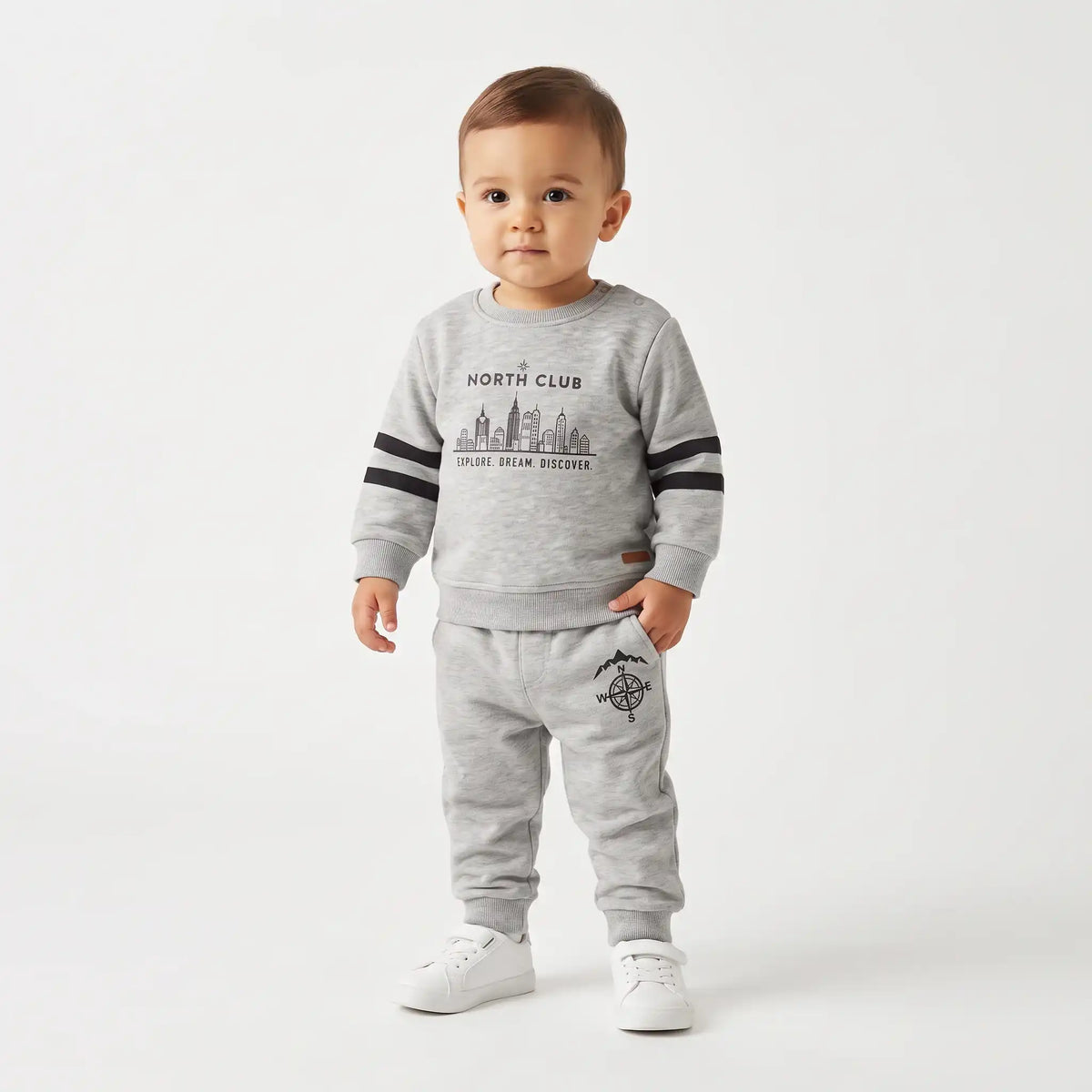 North Club Cotton Joggers Set