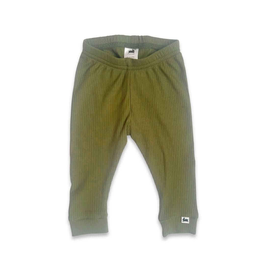 Baby Bamboo Leggings | Palm Fronds