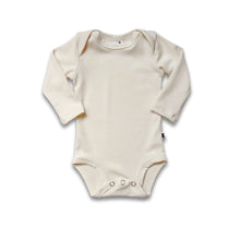 Bamboo Baby Long-Sleeved Bodysuit | Cream