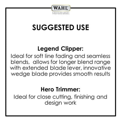 WAHL Professional 5-Star Legend & Hero Barber Combo - 56272