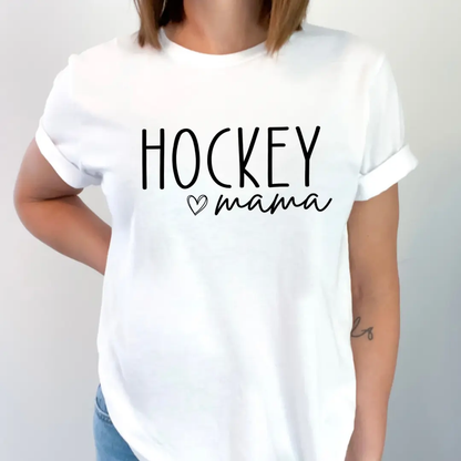 T-shirt, sweat-shirt col rond et sweat à capuche Hockey Mama – Rustic Girls